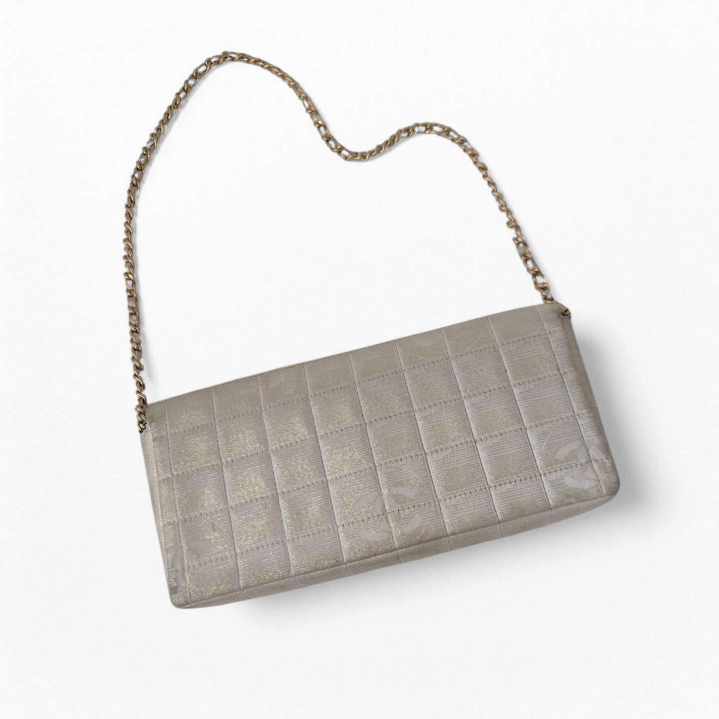 Chanel East West Chocolate Bar Bag