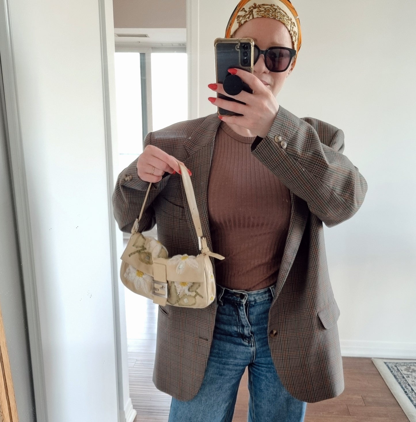 Fendi Baguette Flower
