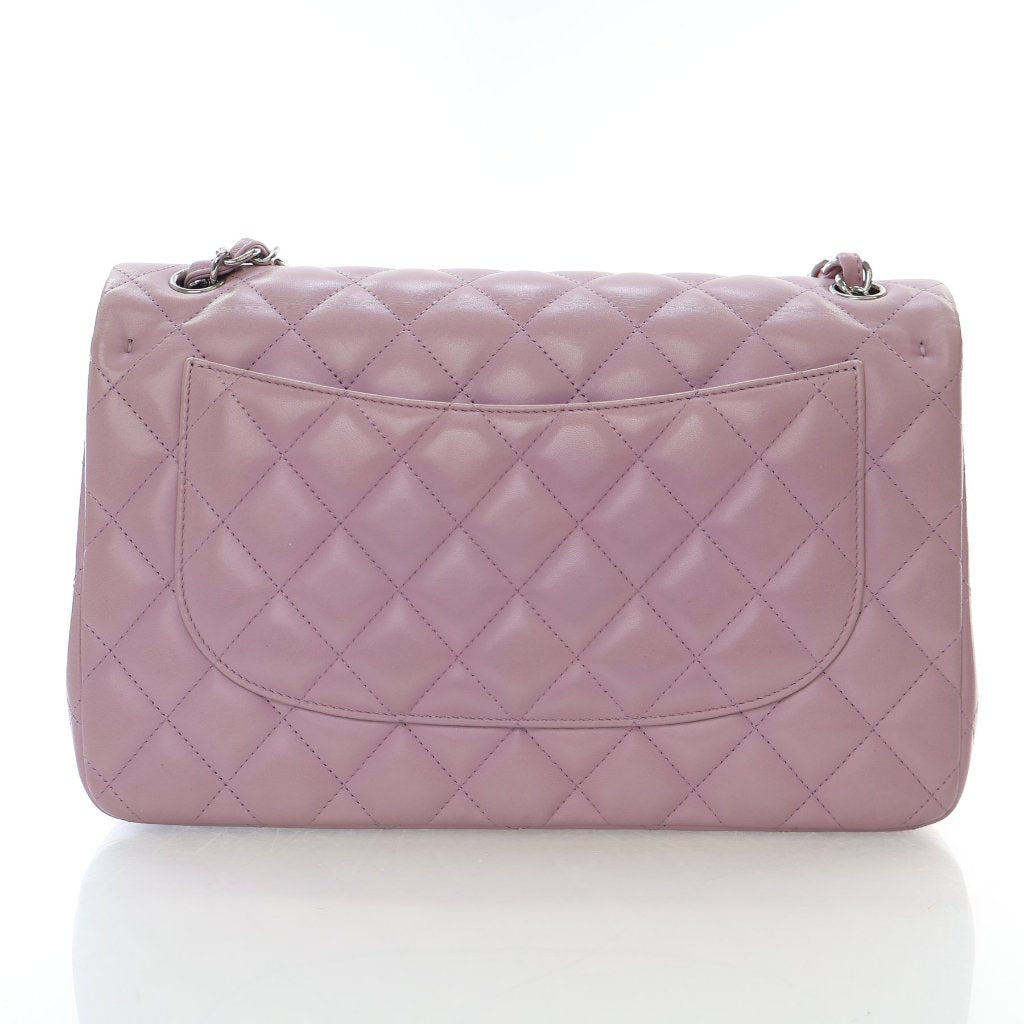 Chanel Jumbo Lilac Classic Double Flap