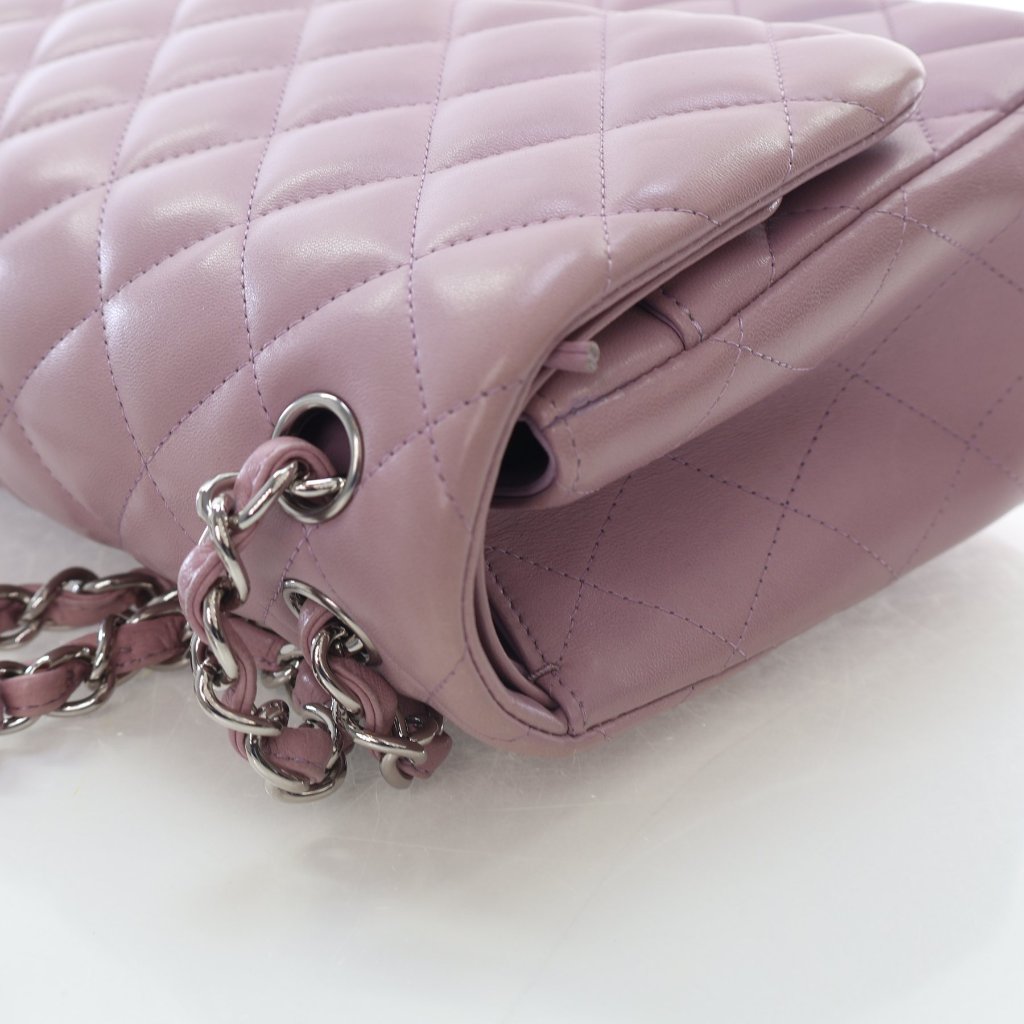 Chanel Jumbo Lilac Classic Double Flap