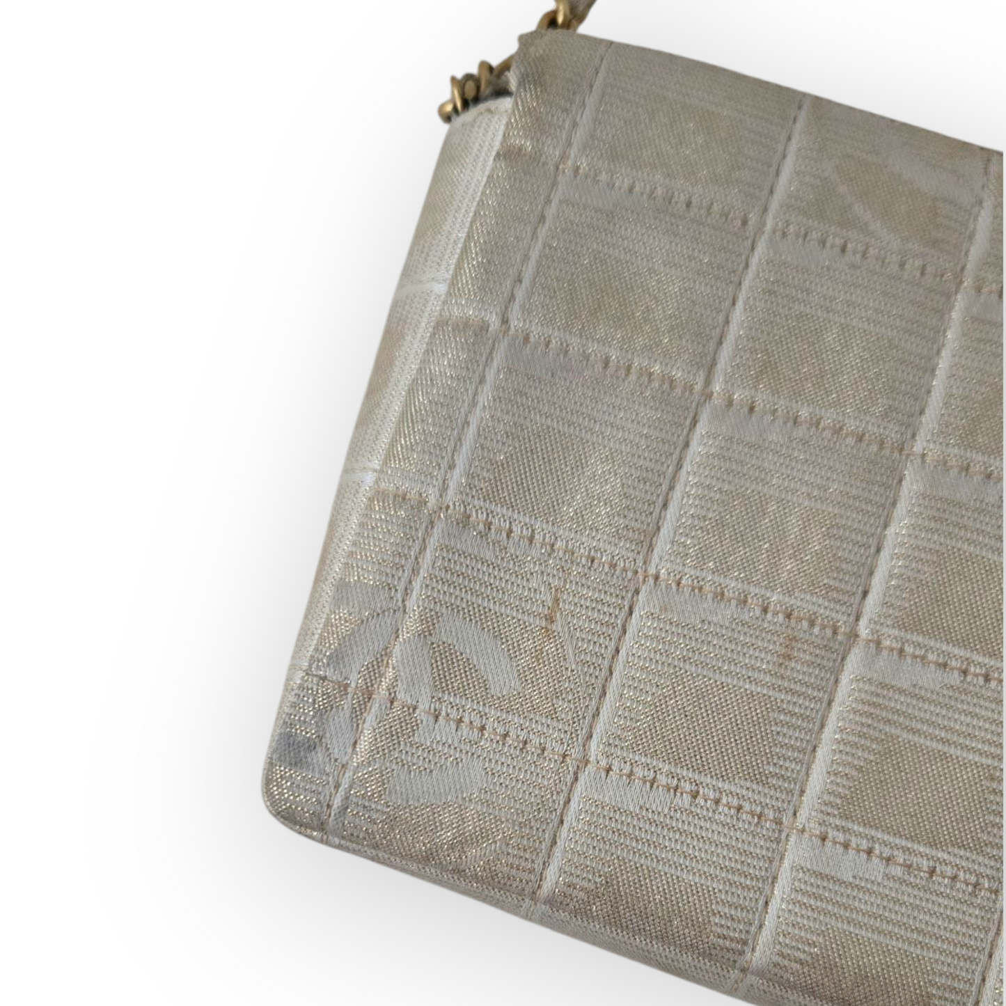Chanel East West Chocolate Bar Bag
