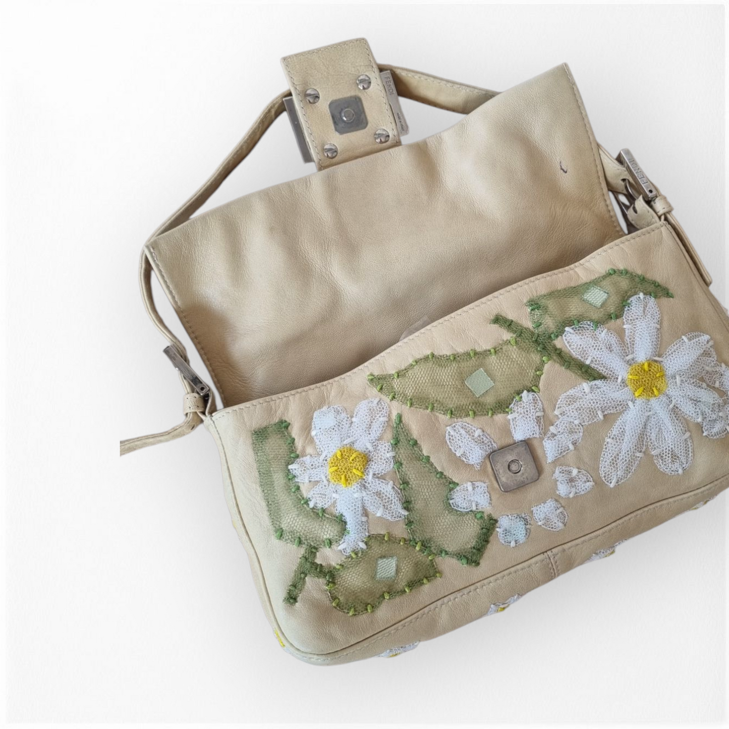 Fendi Baguette Flower