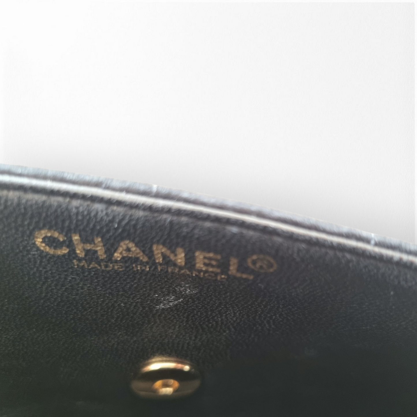 Chanel East West Chocolate Bar in Silk