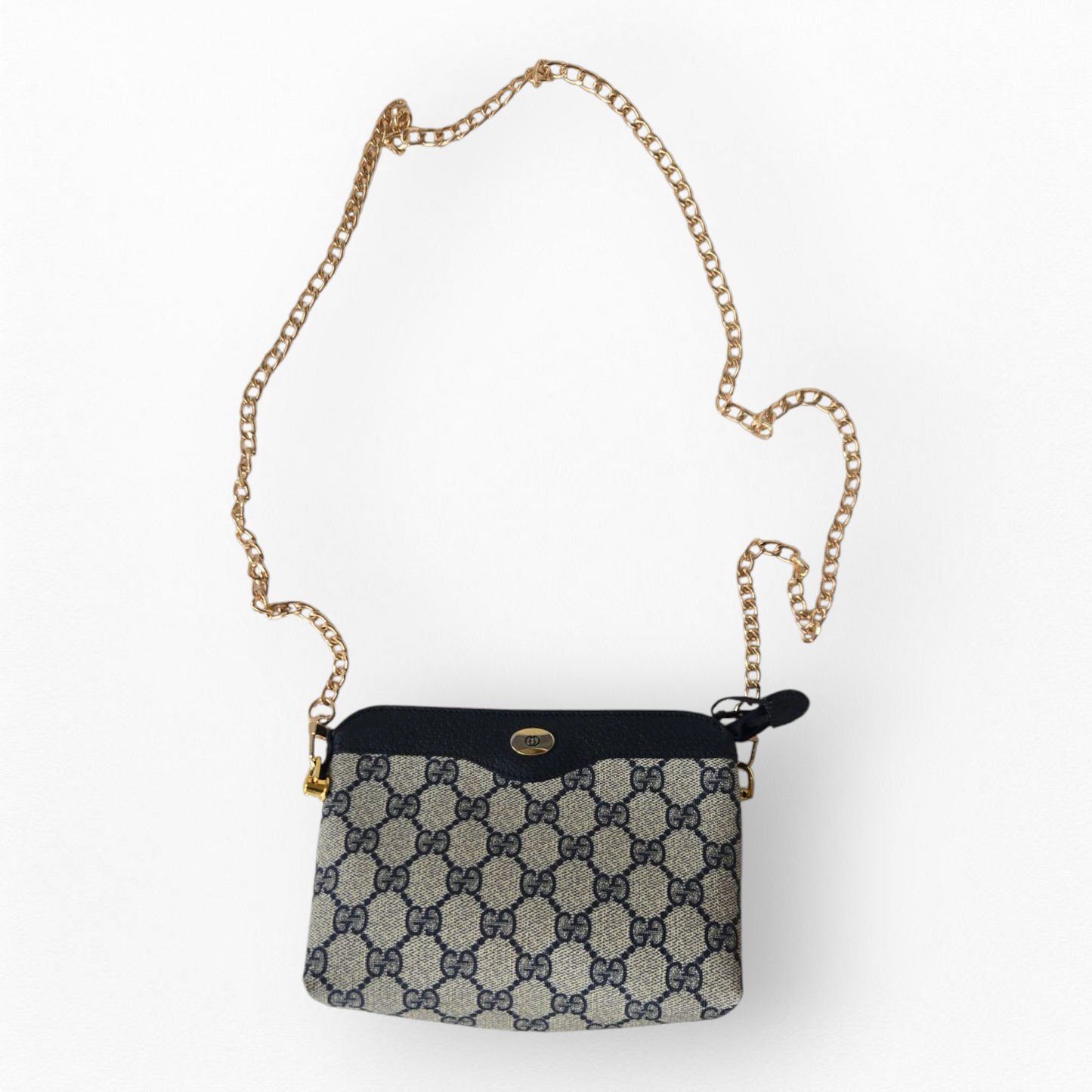 Gucci Upcycled Blue Purse