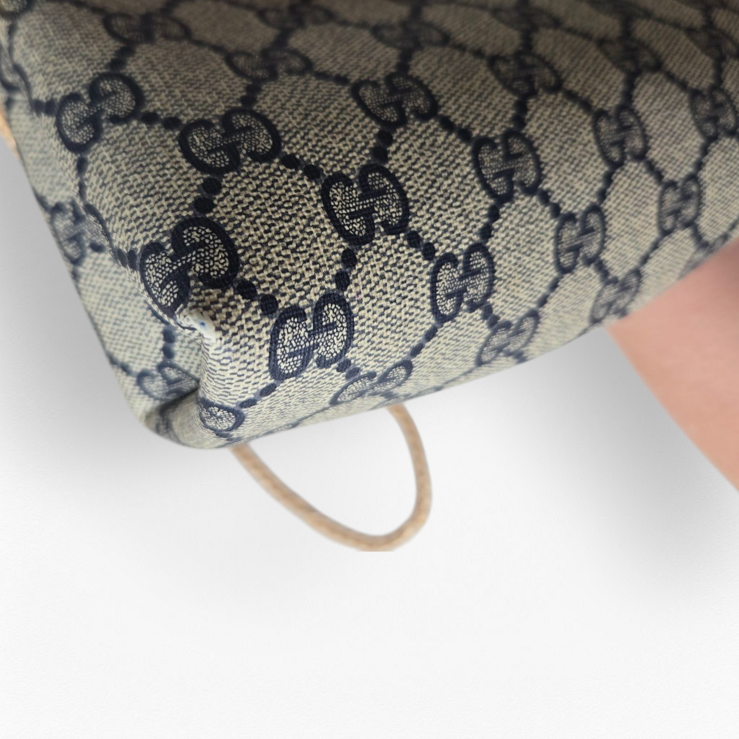 Gucci Upcycled Blue Purse