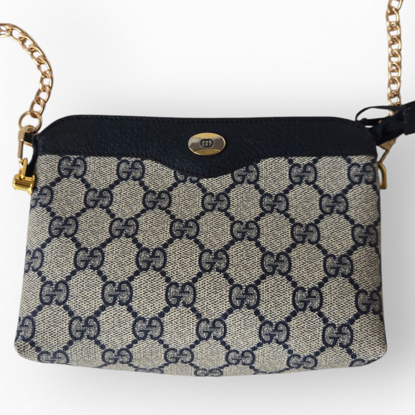 Gucci Upcycled Blue Purse