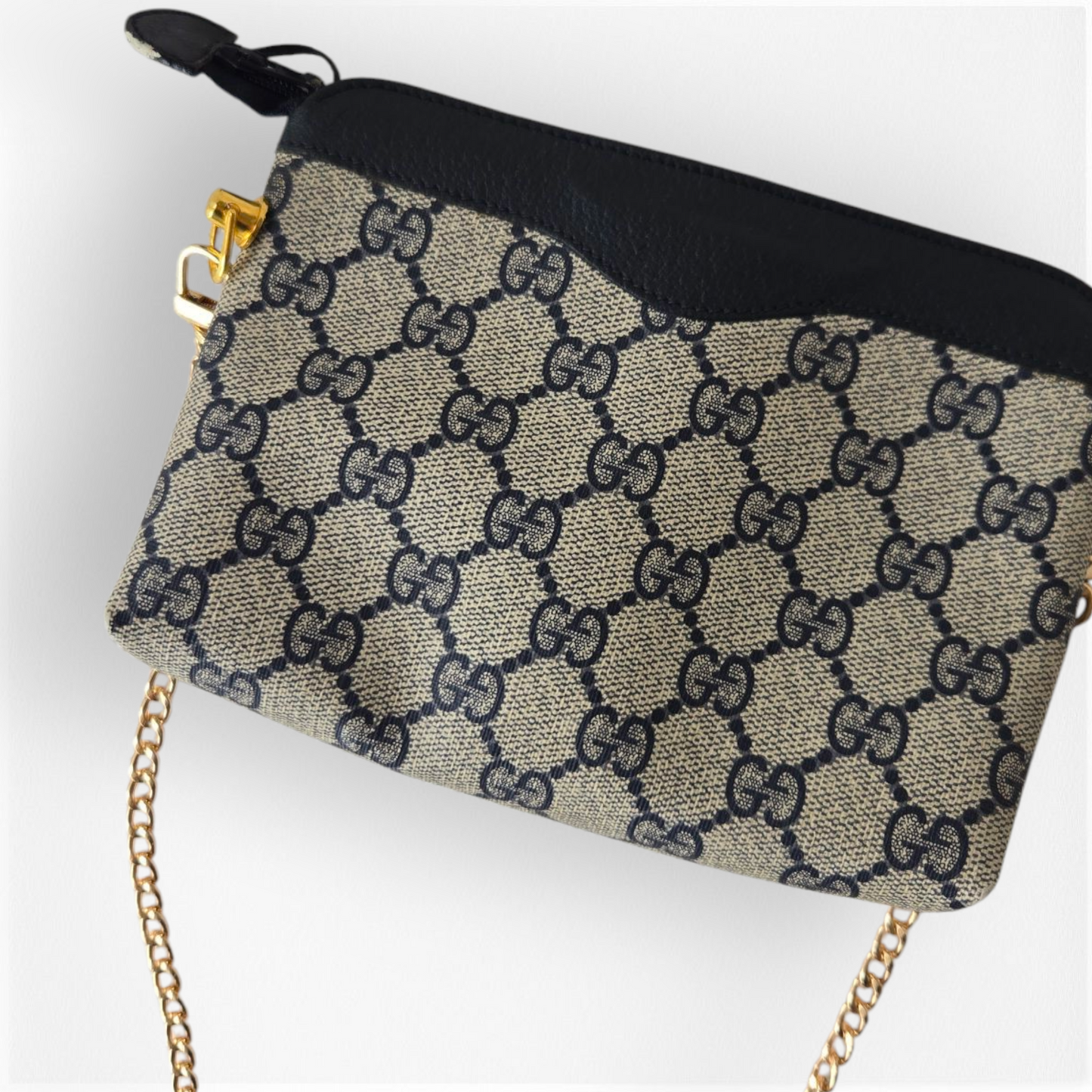 Gucci Upcycled Blue Purse