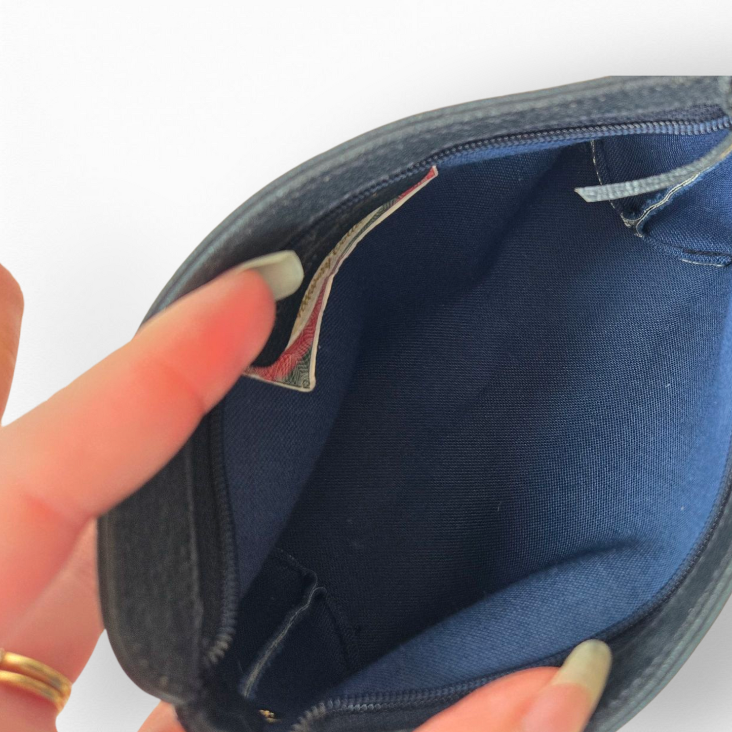 Gucci Upcycled Blue Purse
