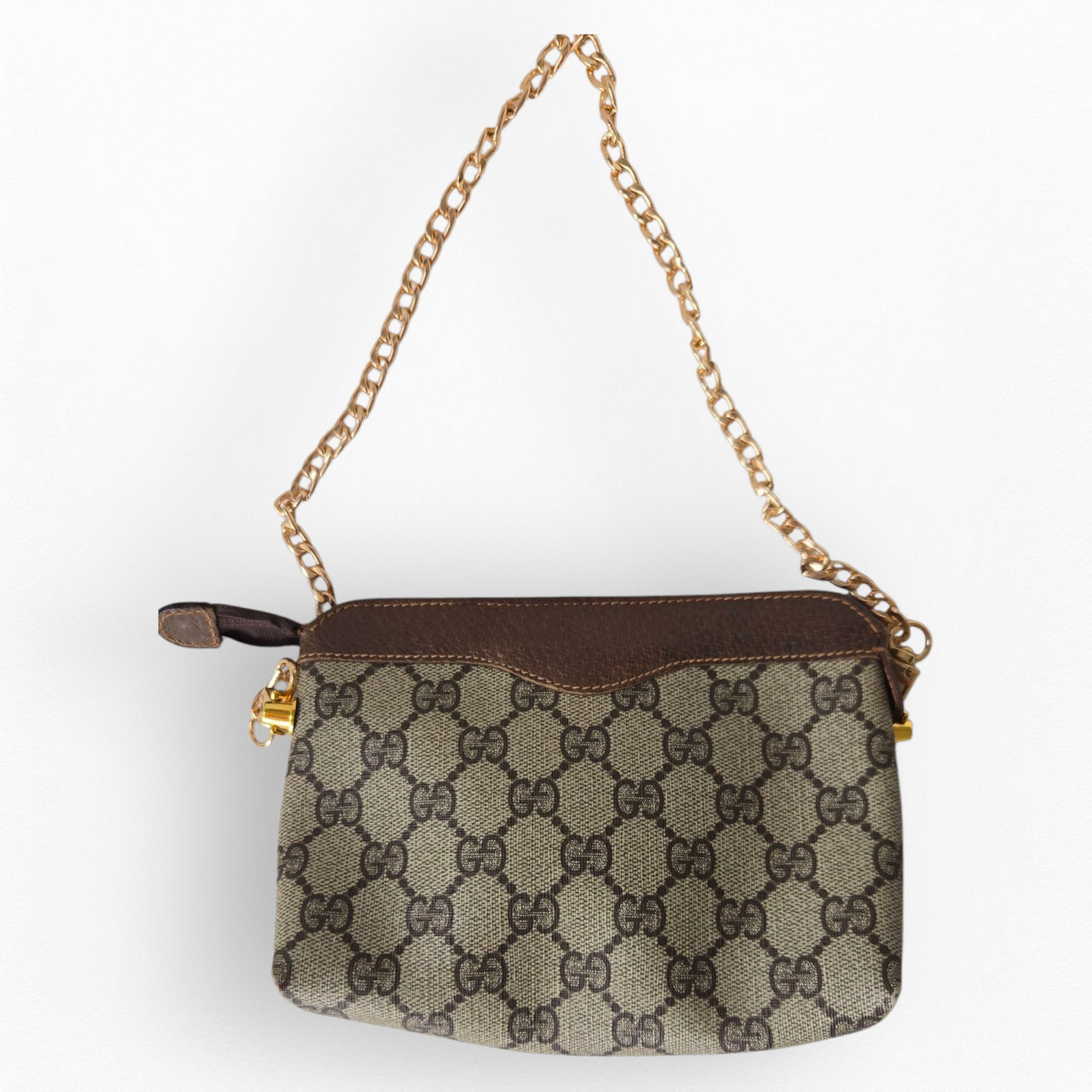 Gucci Upcycled Brown Purse