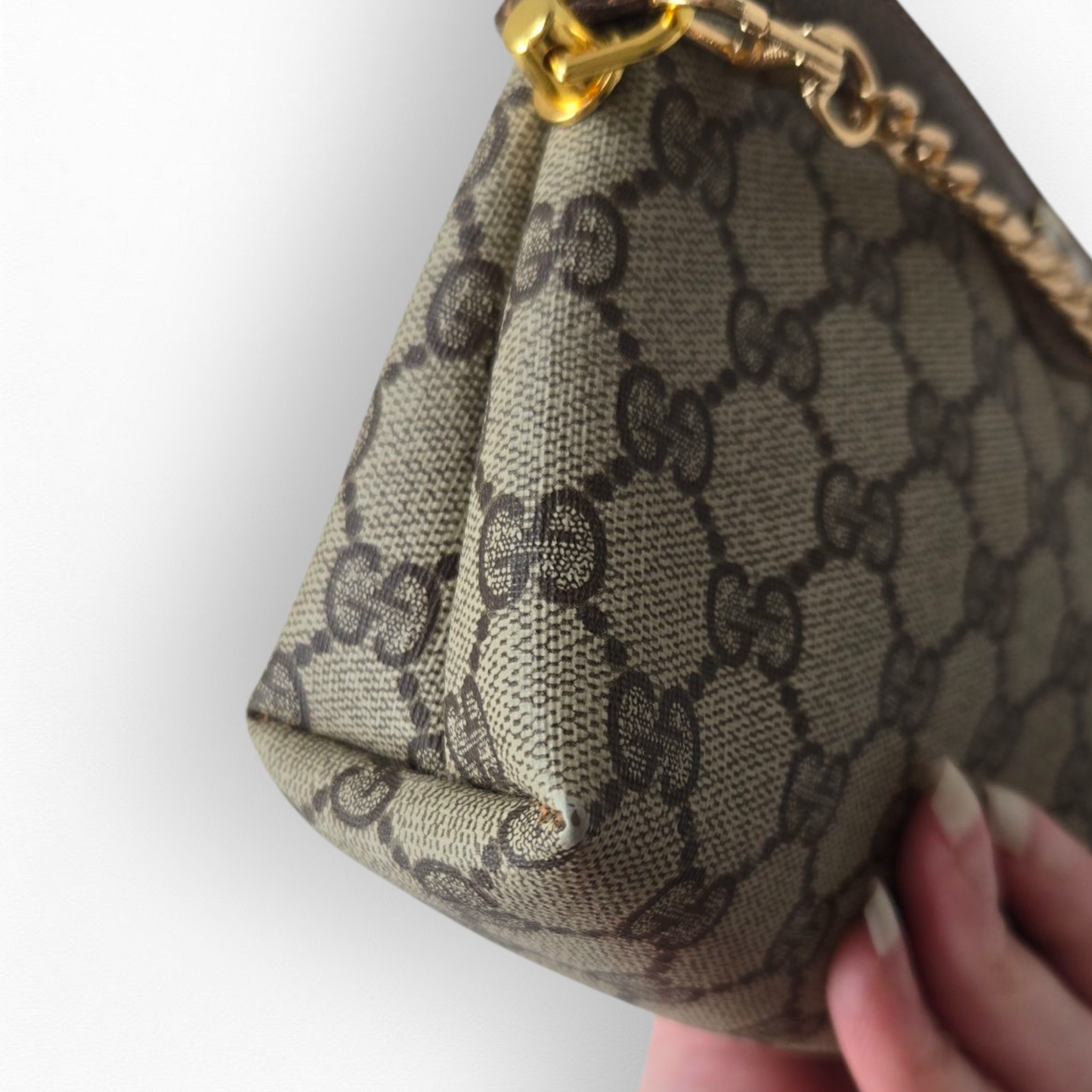 Gucci Upcycled Brown Purse