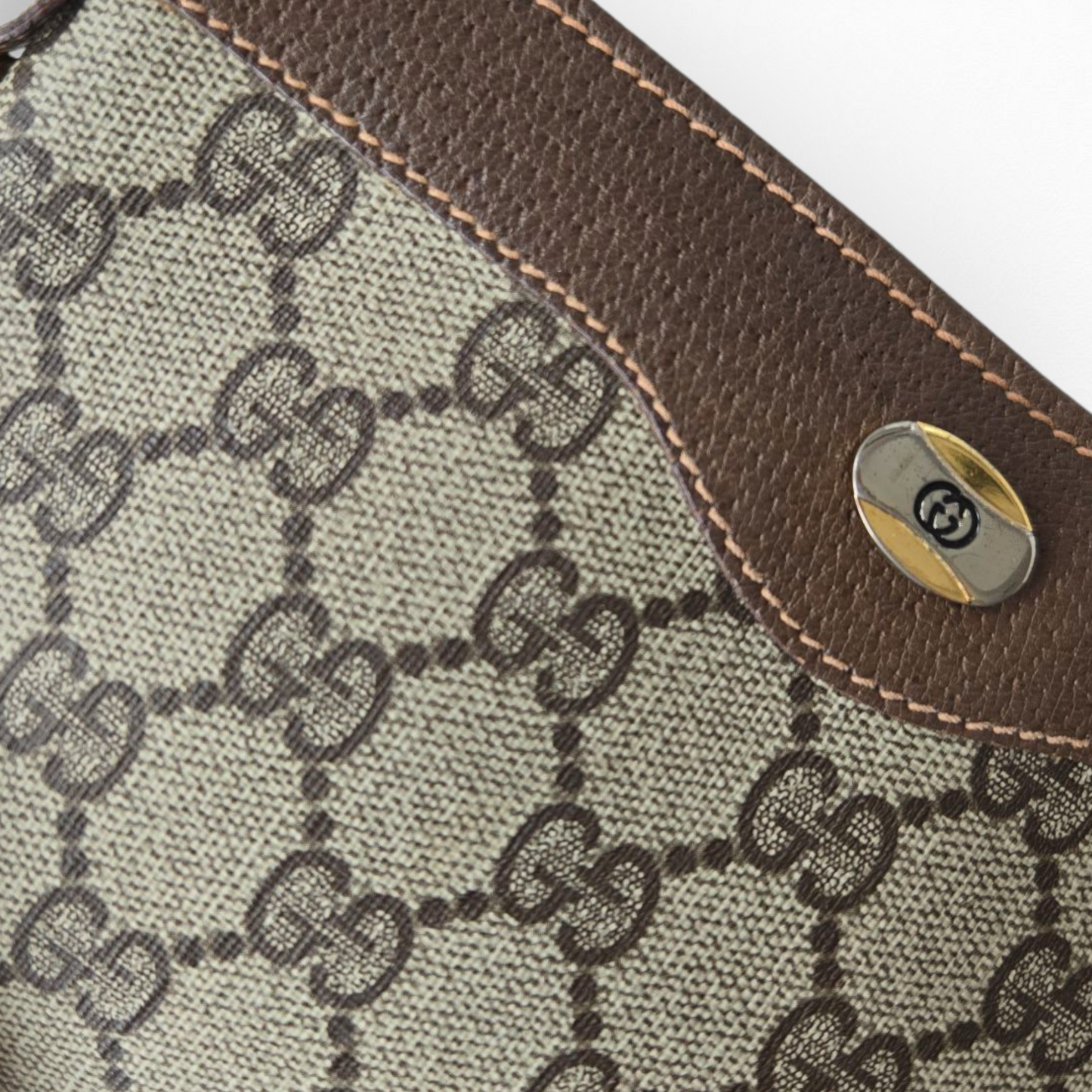 Gucci Upcycled Brown Purse