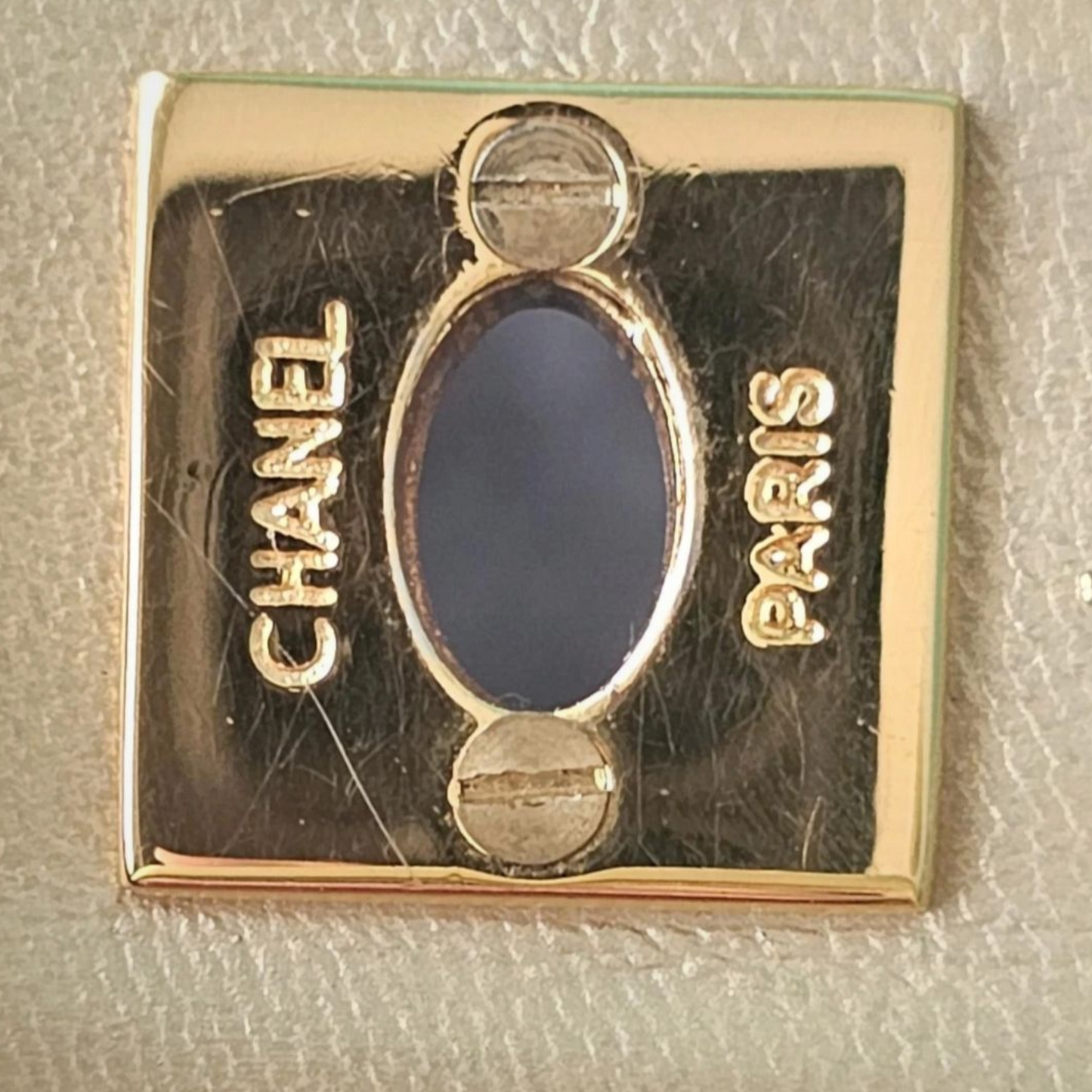 Chanel Small Kelly Gold Leather