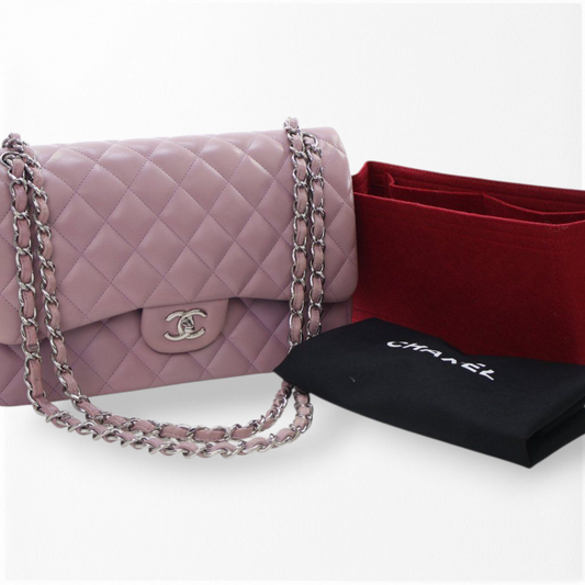 Chanel Jumbo Lilac Classic Double Flap