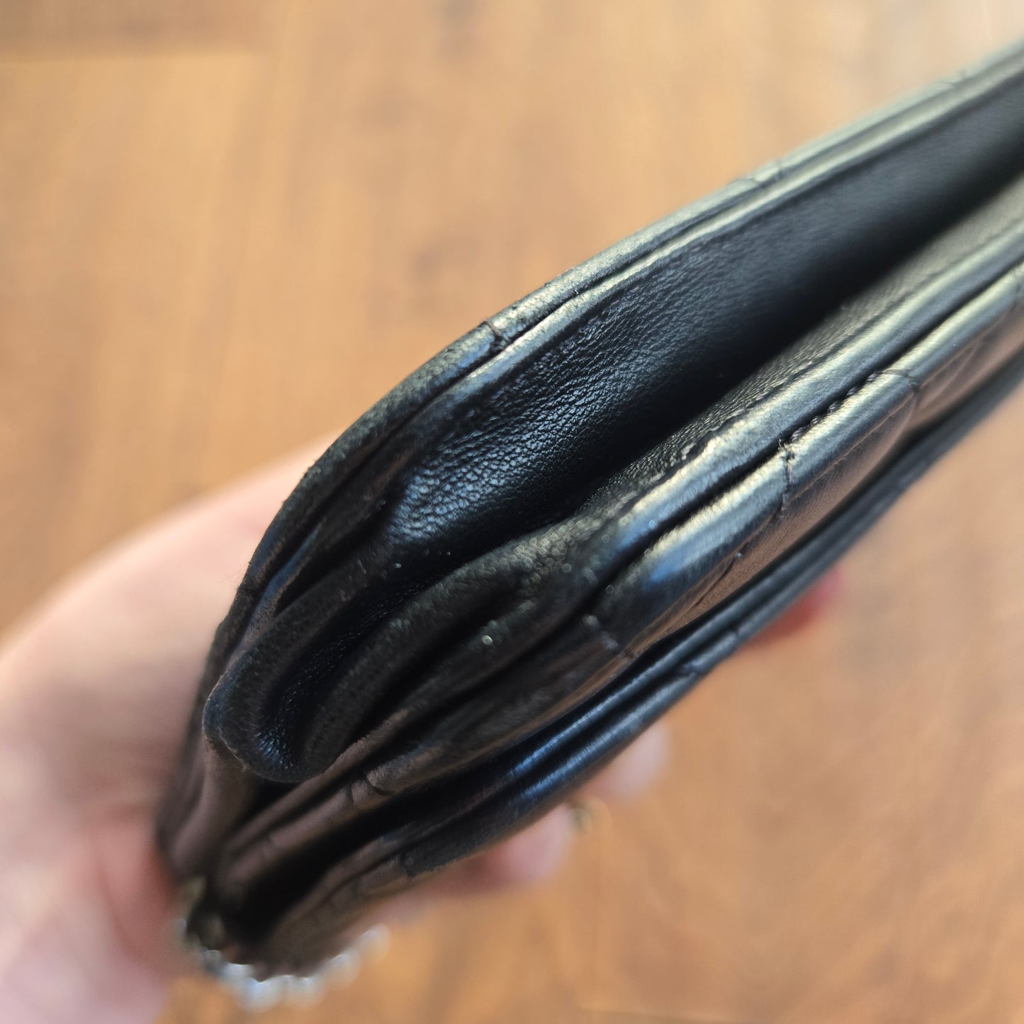 Chanel Wallet On Chain Lambskin Leather