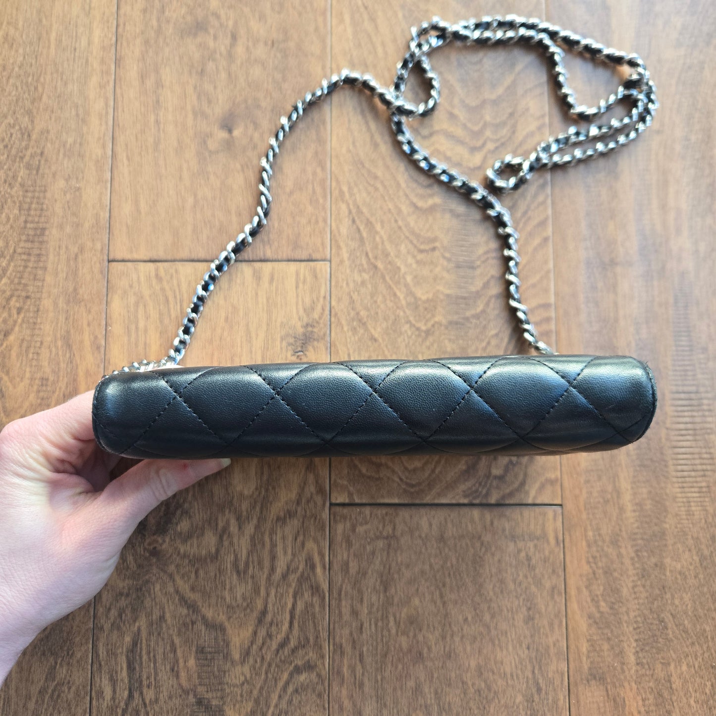 Chanel Wallet On Chain Lambskin Leather