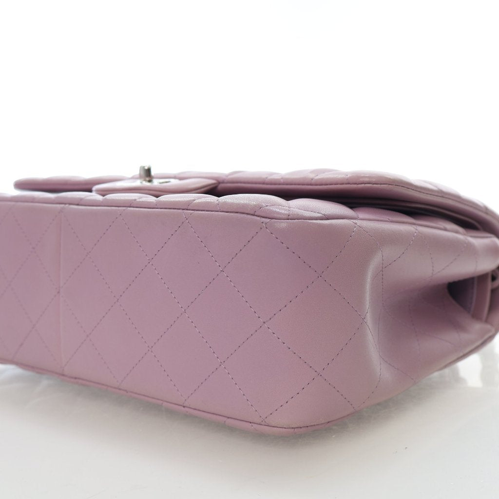 Chanel Jumbo Lilac Classic Double Flap