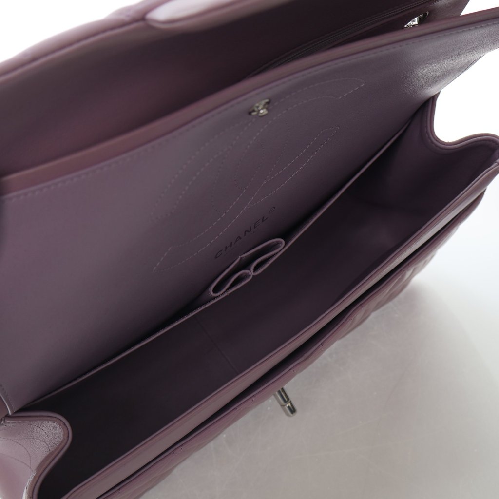 Chanel Jumbo Lilac Classic Double Flap