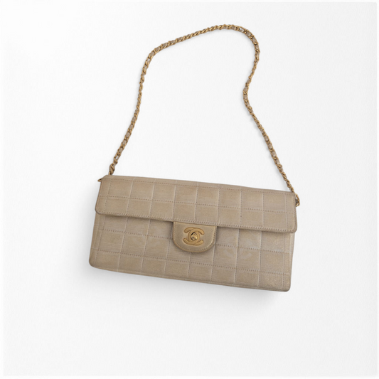 Chanel East West Chocolate Bar Bag