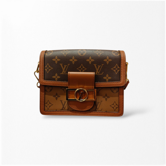 Louis Vuitton Dauphine Mini Brown Monogram Canvas