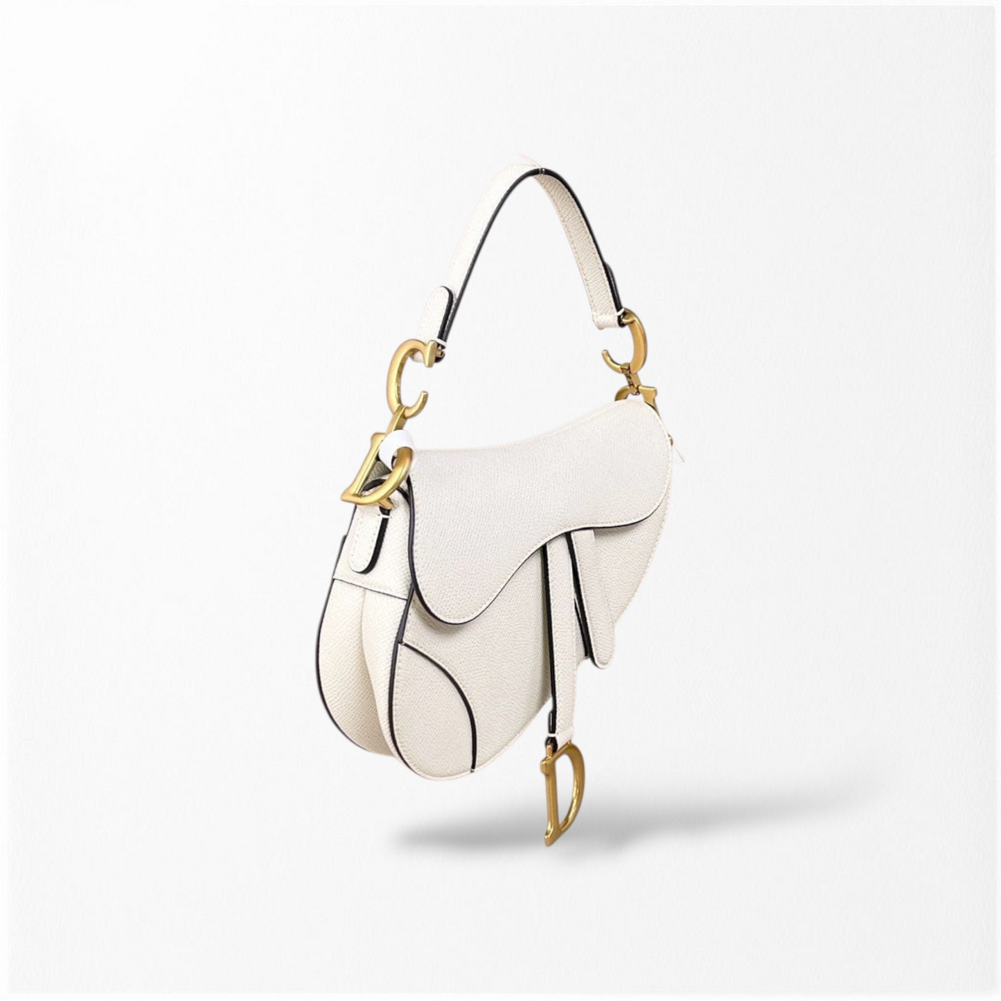 Dior Mini Saddle White with Strap