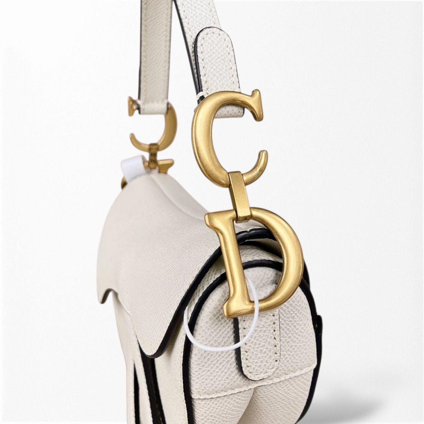 Dior Mini Saddle White with Strap