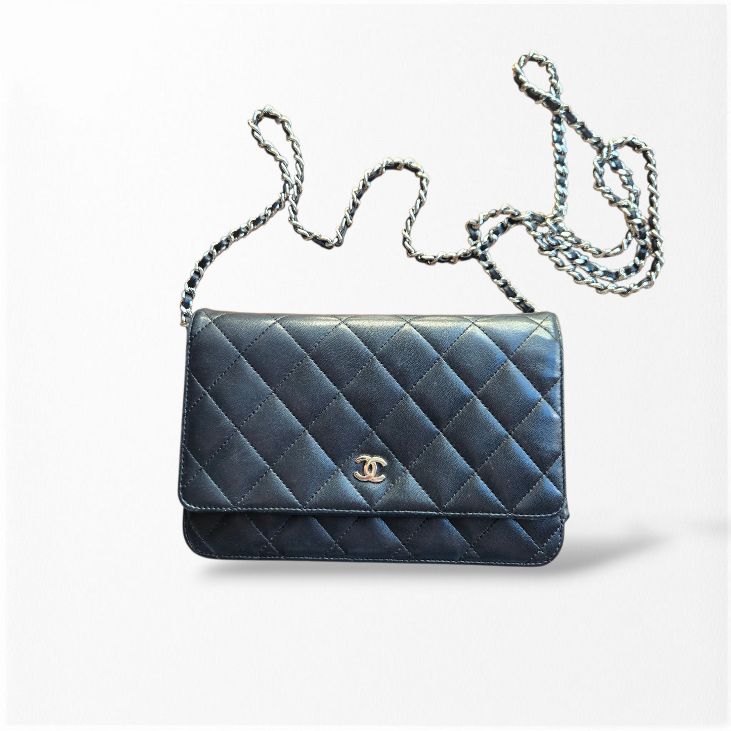 Chanel Wallet On Chain Lambskin Leather