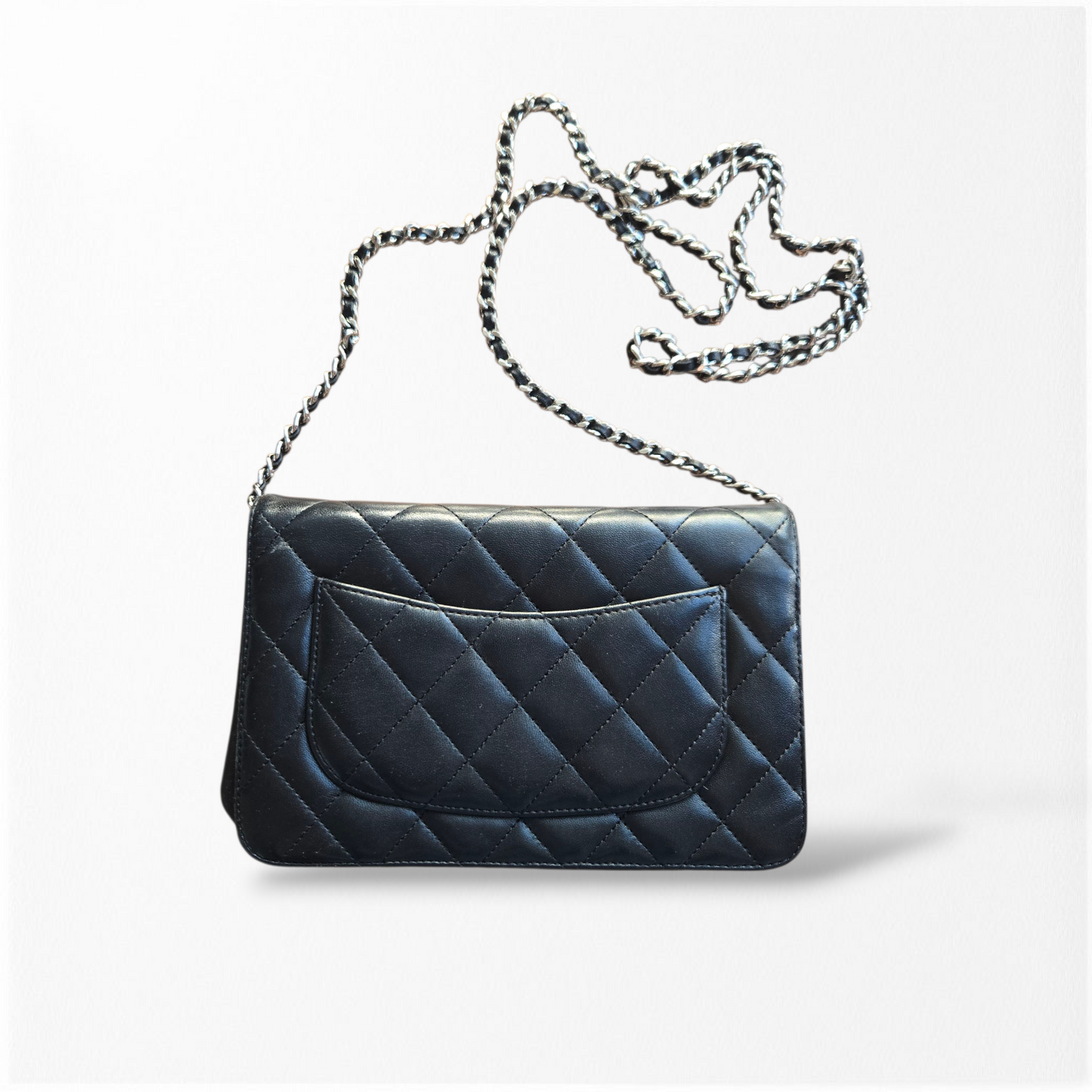 Chanel Wallet On Chain Lambskin Leather